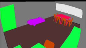 Kamer gegenereerd met AI